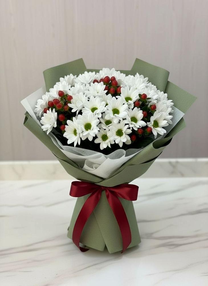 Букет цветов из: Хризантемы в Брехово