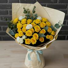 Букет цветов из:  Розы в Брехово