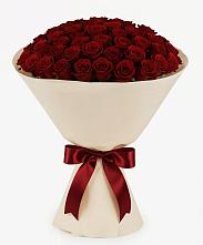Букет 101 Бордовая роза Блэк Бакарра #REPLACE_PRED# Брехово