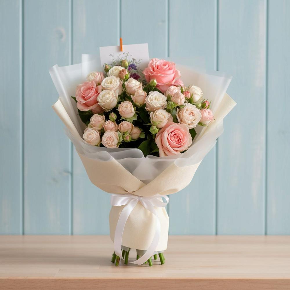 Букет цветов из: Розы в Брехово