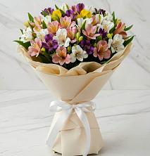 Букет цветов из:  Альстромерии в Брехово