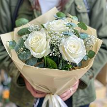 Букет цветов из:  Розы в Брехово