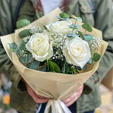 Букет цветов из:  Розы в Брехово