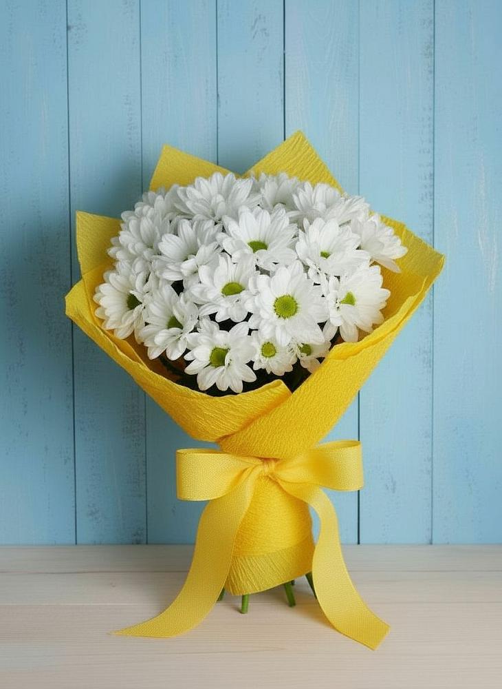 Букет цветов из: Хризантемы в Брехово