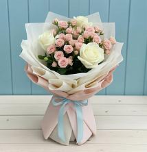 Букет цветов из:  Розы в Брехово