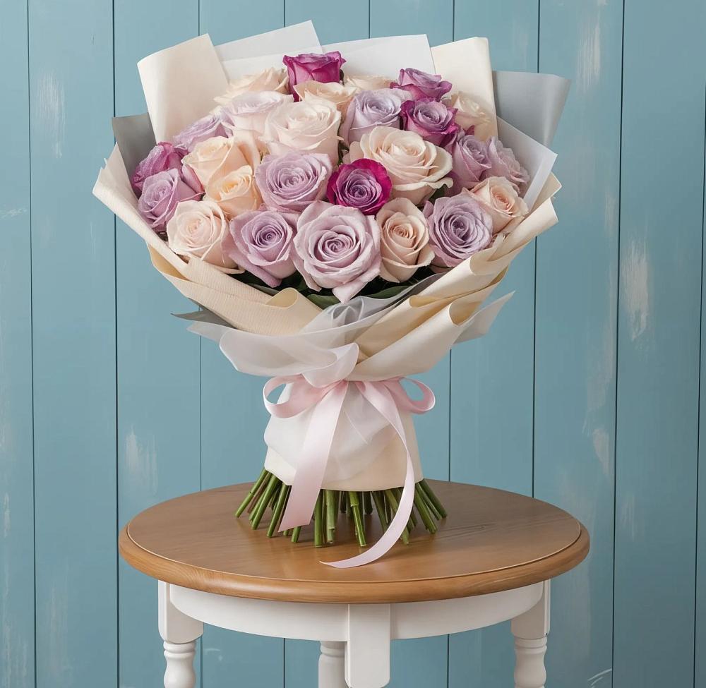 Букет цветов из: Розы в Брехово