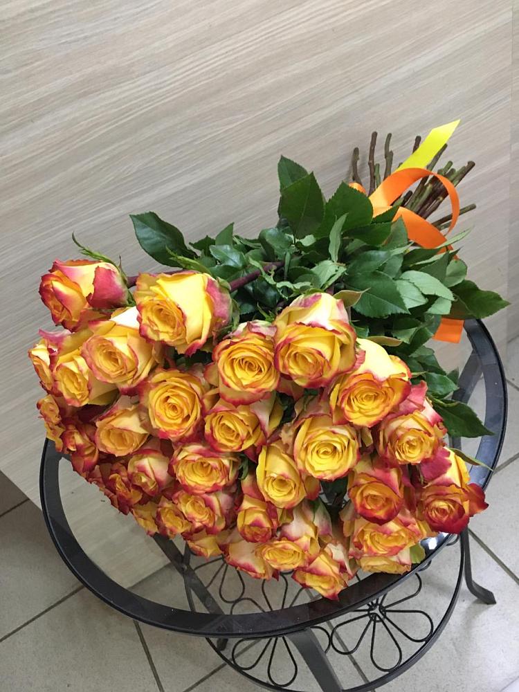 Букет Желтые розы в Брехово