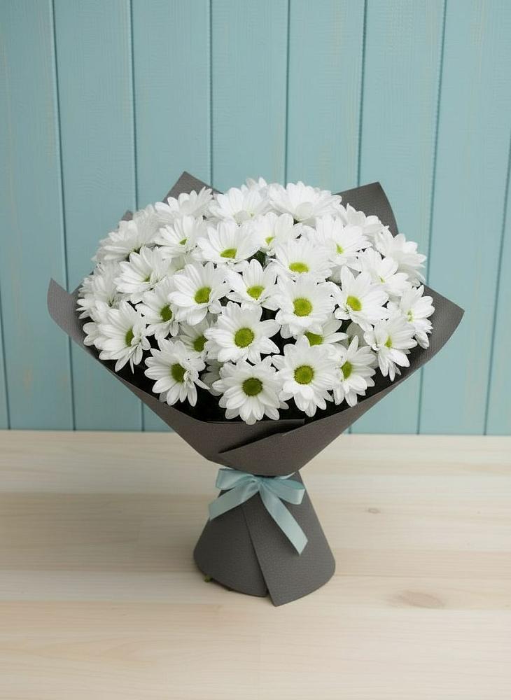 Букет цветов из: Хризантемы в Брехово