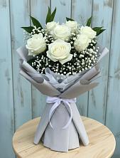 Букет цветов из:  Розы в Брехово