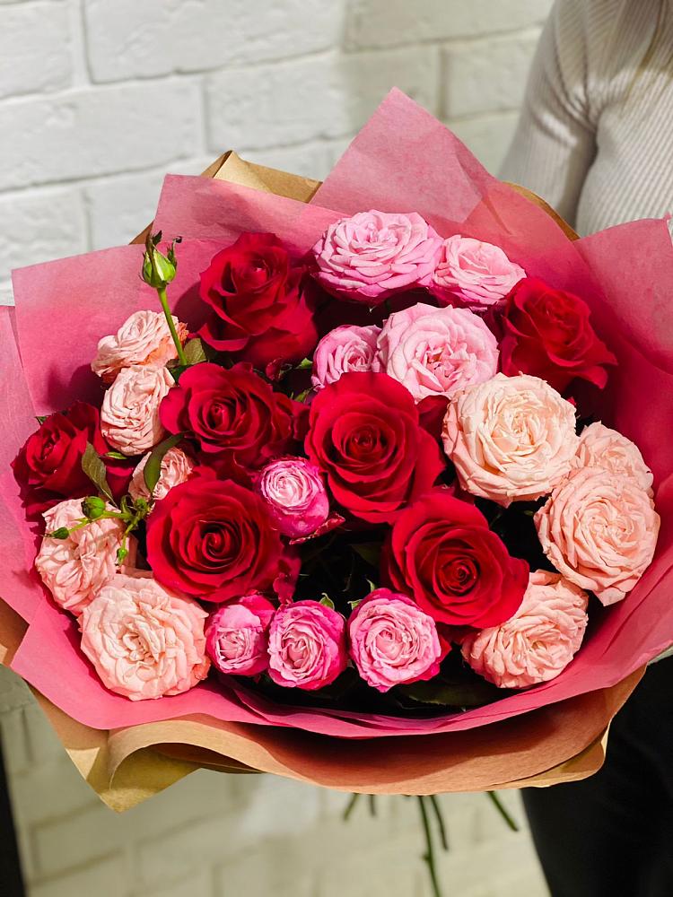 Букет цветов из: Розы в Брехово