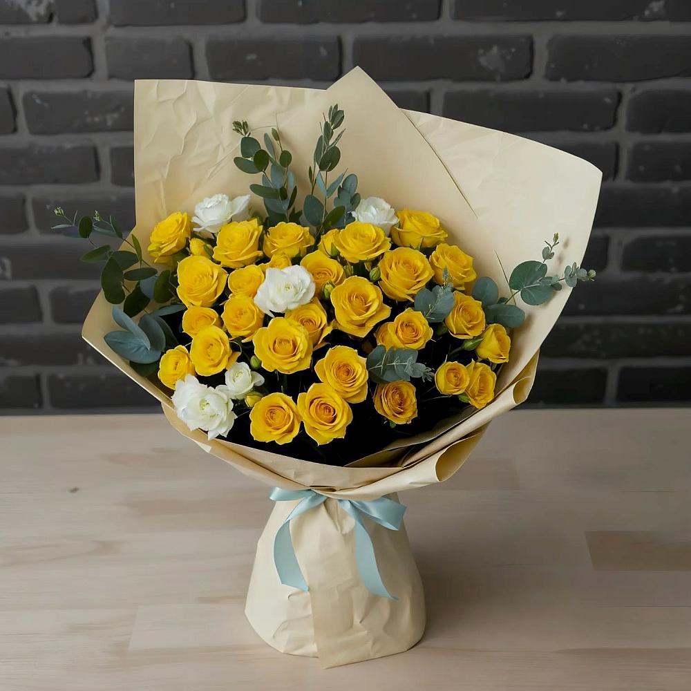 Букет цветов из: Розы в Брехово