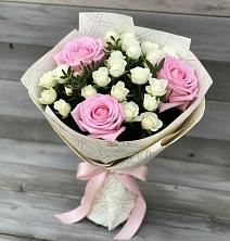 Букет цветов из:  Розы в Брехово