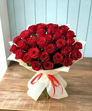 Букет 29 Красных роз в Брехово