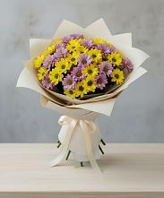 Букет цветов из:  Хризантемы в Брехово