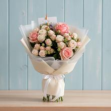 Букет цветов из:  Розы в Брехово